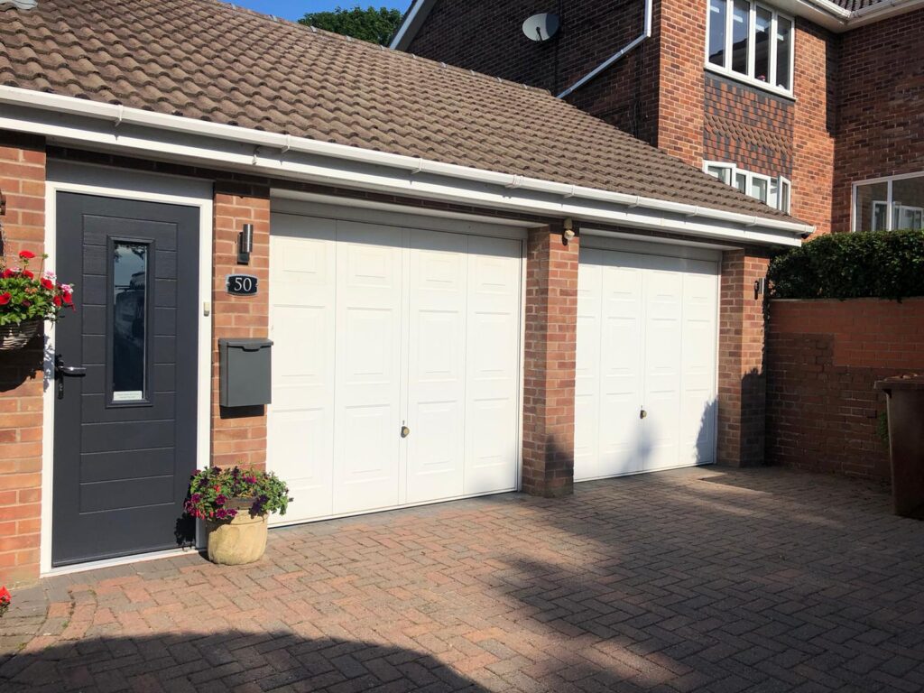 Garage Door Spraying Before
